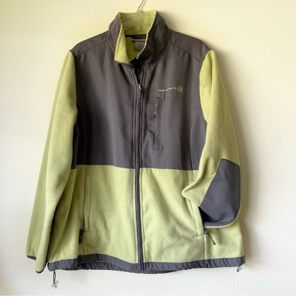 Free Country Color Block Fleece Jacket
